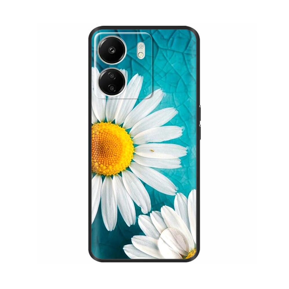 Case For Poco C65 Case 6.74" Black Soft Silicone Cover For POCO C65 C 65 PocoC65 Coque For Xiaomi Poco C65 Phone Cases Fundas
