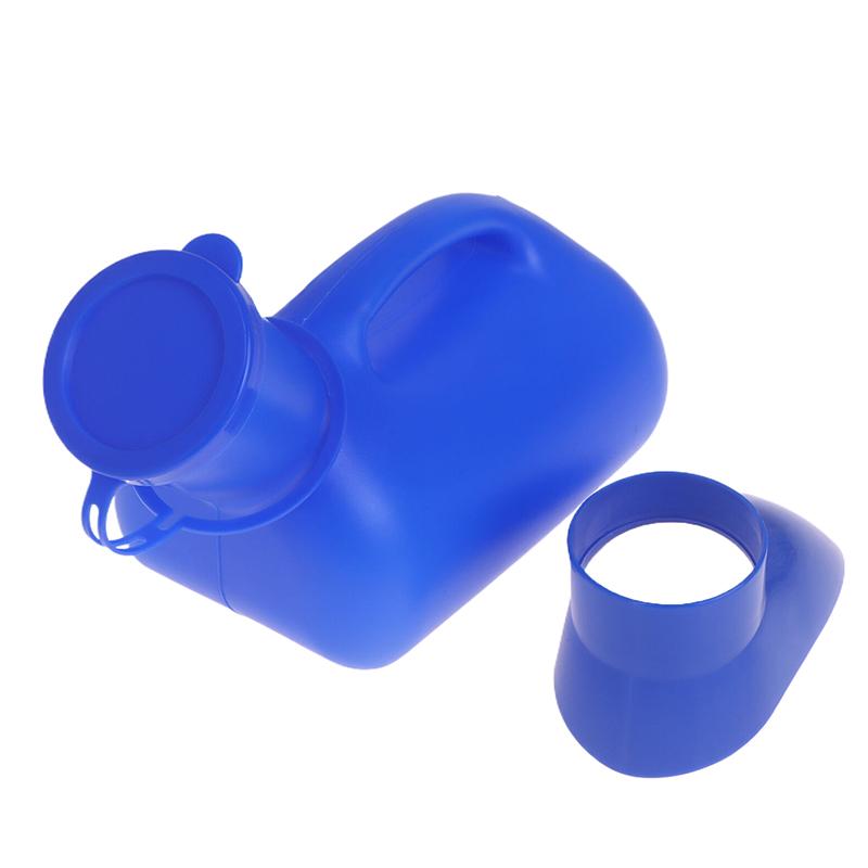 1000ML Portable Urinal Pee Bottle- Unisex Leakproof Personal Relief Container for Car/Travel/Bedside- 34oz Mobile Toilet Aid Pot