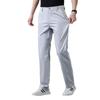 Men's Casual Pants Business Drape Breathable Spring and Autumn New Fashion Versatile Slim Straight Pants Green Pants Men