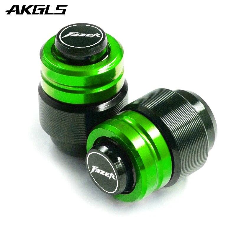 

Для Yamaha FZ1 FZ6 FZ8 Fazer 150 250 400 1000 мотоциклетная шина, крышка штока клапана, защитные аксессуары, логотип Fazer Fazer two green