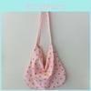 Trendy Love Heart Patterned Medium Canvas Tote Bag With Soft Fabric For Daily Use