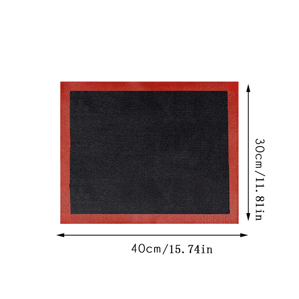 Non-Slip Silicone Baking Mat Dough Rolling Pad Non-Stick Kneading Board Macaron Baking Sheet Fondant Sugar Art Mat for Baking