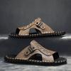 Fashion Outdoor Summer Half Shoes Comfortable Men's Sandal Leisure Beach Shoes for Men Hand-stitching Male Half Drag Quick Dry Slippers