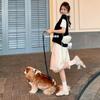 Cowhide Version Sweet Sister Leather Pearl Mandarin Duck Mesh Breathable Inner Height Increase Casual Shoes Women