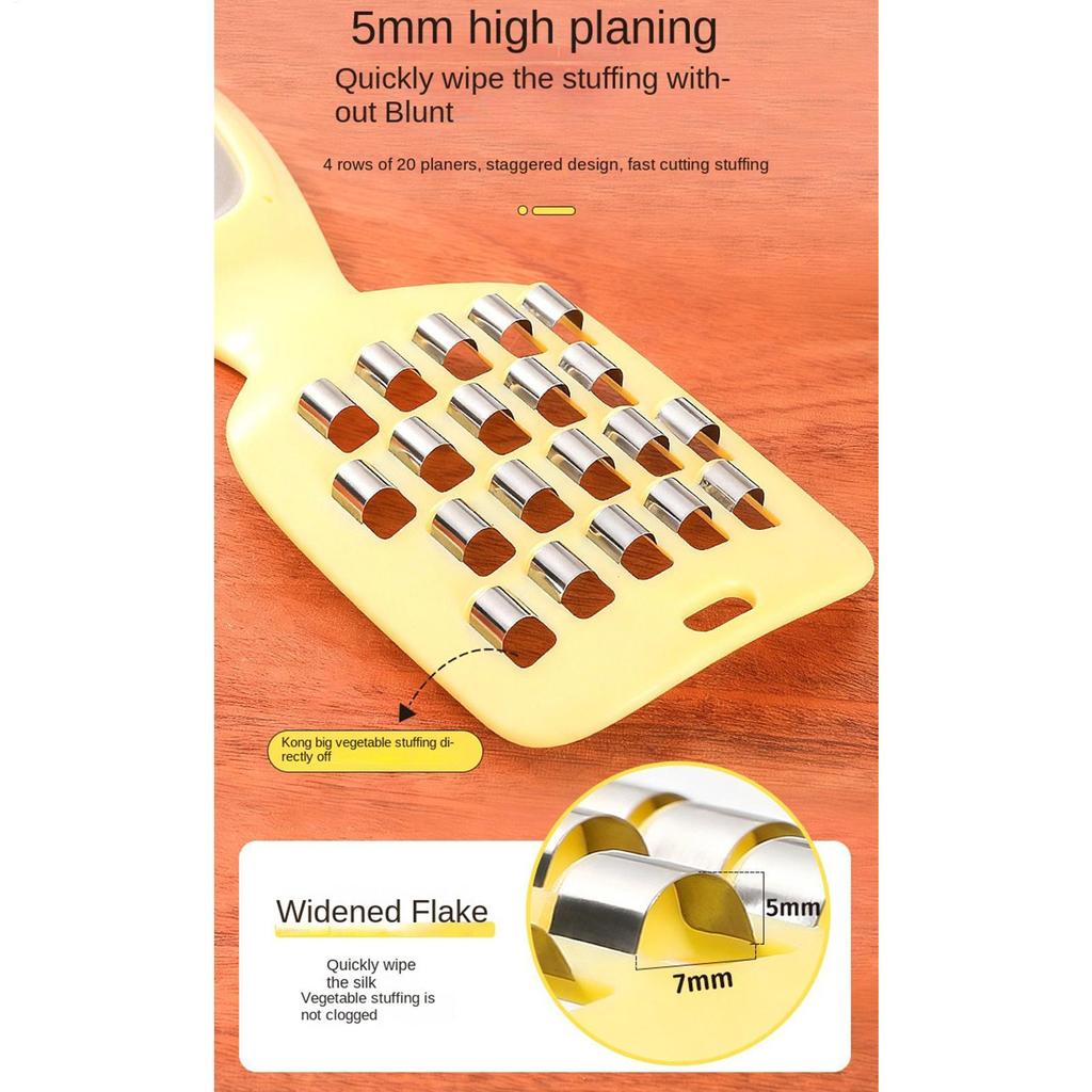Vegetable Shredder Stainless Steel Household Kitchen Utensil Slicer Cabbage Slicer For Citrus Fruits Ginger Garlic Cheese Carrot