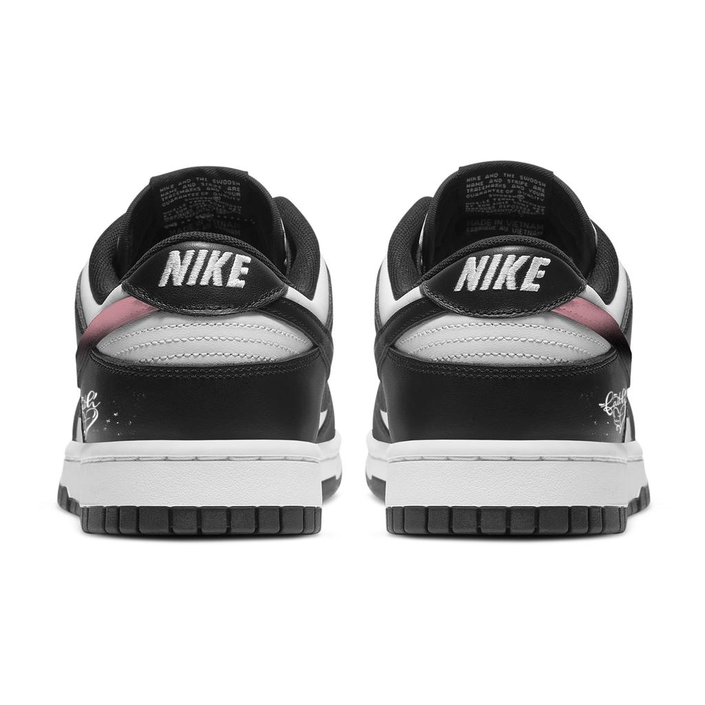 Nike Dunk Encounter Abrasion Resistant Abrasion Resistant Low Top Skateboard Shoes Unisex Black Pink DD1391-100(Team529-)