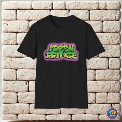 The Fresh Prince Graffity Style Font Unisex T-Shirt