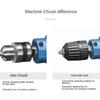 Dongcheng Hand Electric Drill Household Electric Screwdriver J1Z-FF05-10A Self-locking Forward and Reverse Speed Regulation 500W High Power