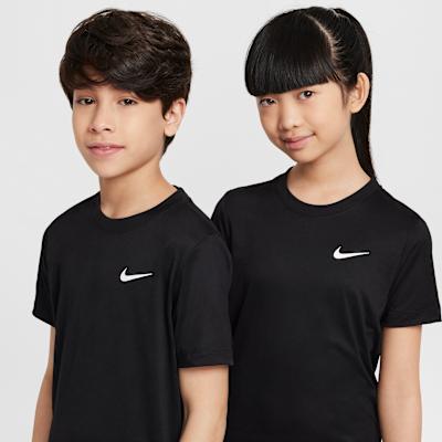 Nike Grade School T Shirts Crew Neck Moderate