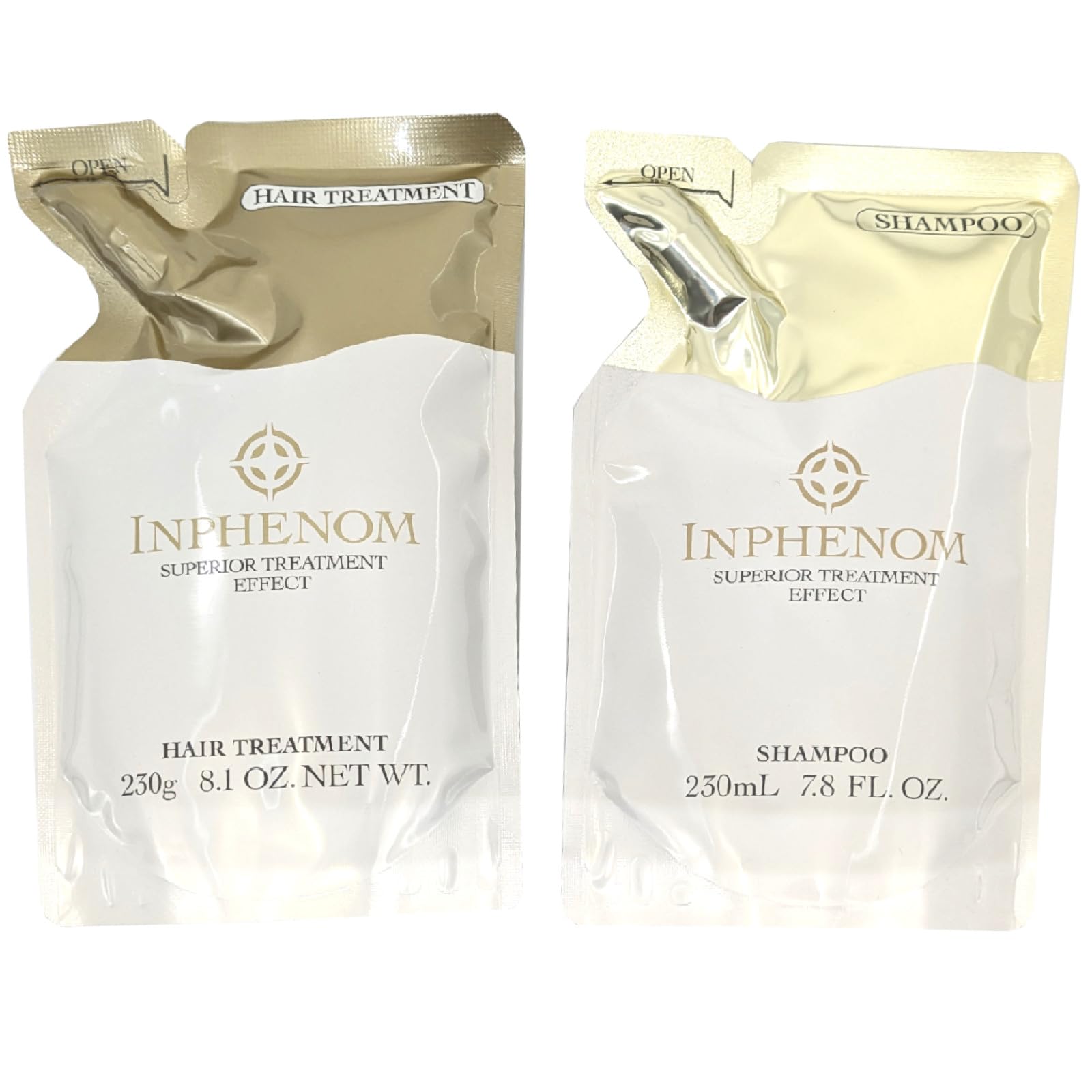 

Milbon Inphenom Шампунь 230 мл + Средство для волос Рефилл 230 г [Оригинальная салфетка Yamalife в комплекте]