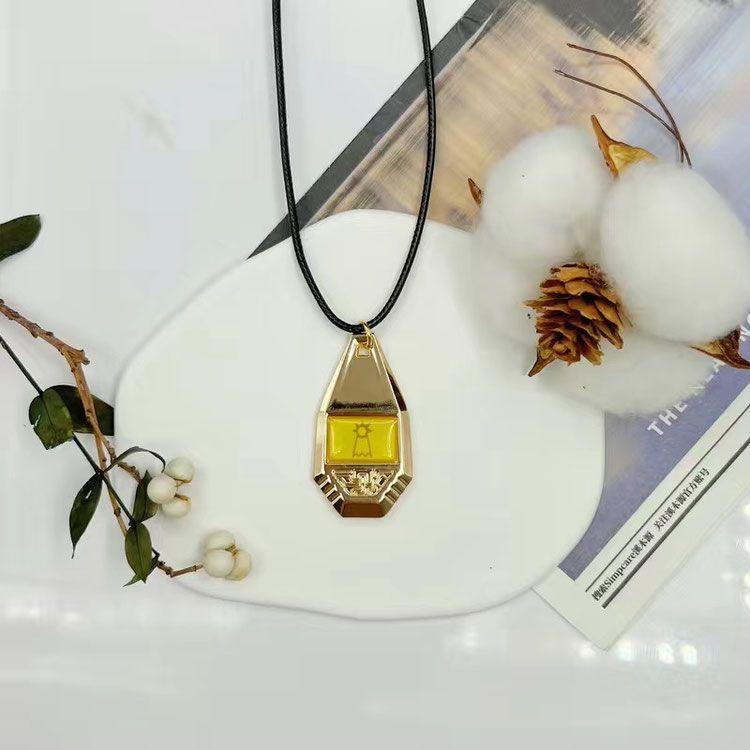 Digimon Adventure Heilige Plan Evolutie Ketting Sleutelhanger, Taiichi Moed Badge Cosplay Hanger, Metalen Anime Sieraden Cadeau gray