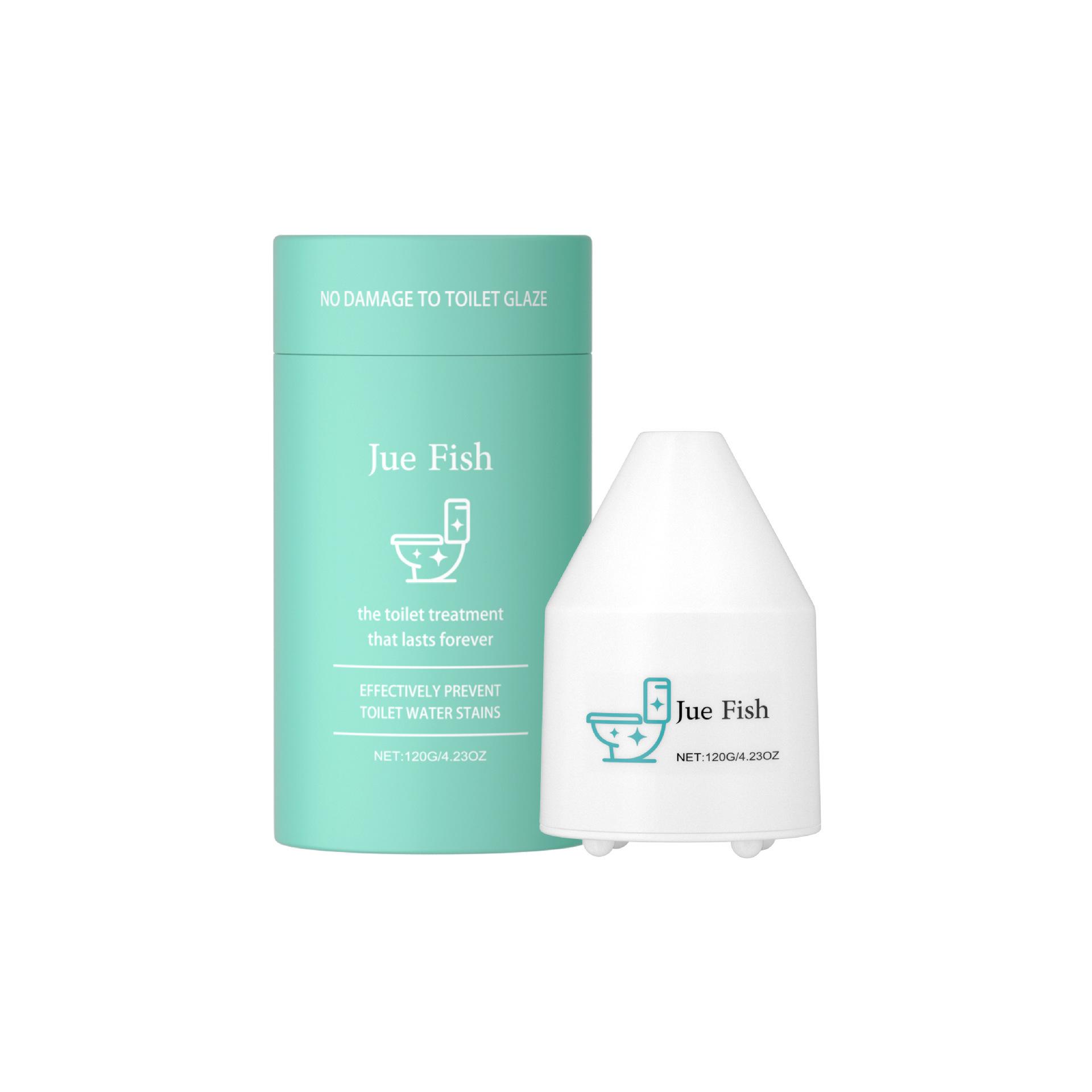 JUE FISH Automatic Toilet Cleaner - Drop-in Foam Fresh Deodorizer