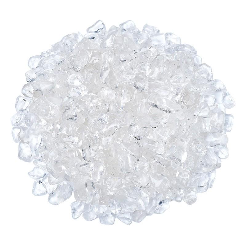 Seven-Color Crystal Gravel for Fish Tanks, Bonsai, Buddha Offerings, Manicures, Demagnetization, and Room Decoration.