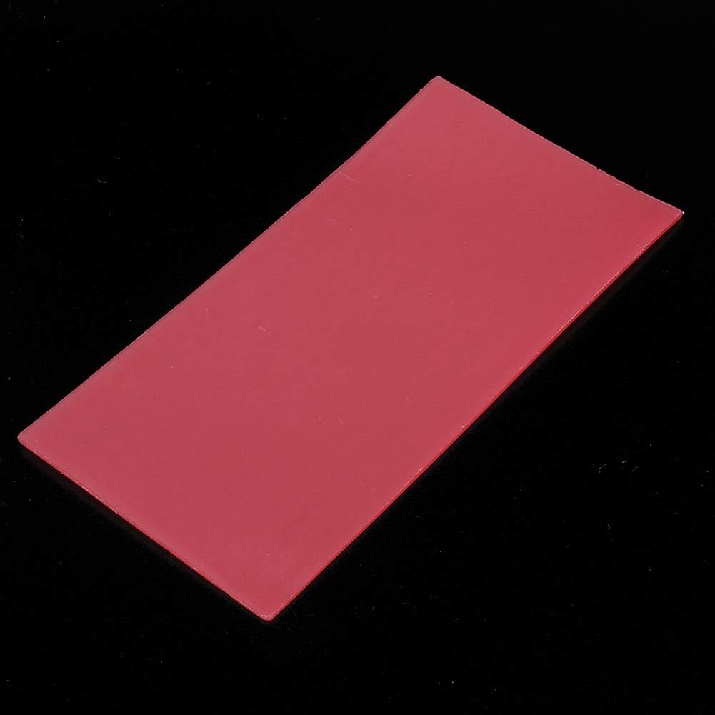 Dental Base Plate Wax, Gum Base Plate Casting Dental Wax Sheets Red Dental Care Wax Auxiliary Material for Dentures Dental Waxing Instruments Utility
