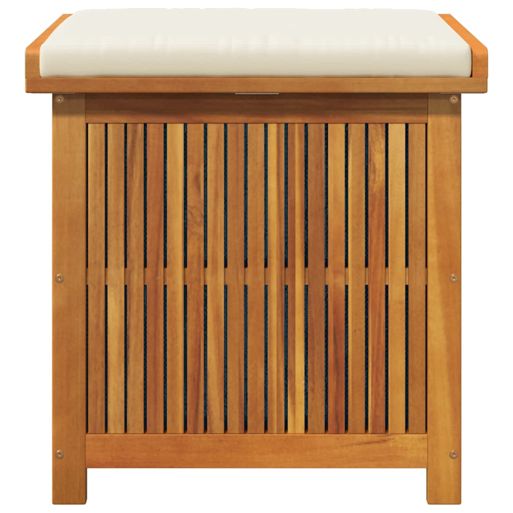 Outdoor Cushion Box 60x50x61 Cm Solid Acacia Wood