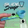 Sliding Design Flling Coffee Scoop Funnel Reusable Plastic Coffee Spoon Creative Measuring Spoon
