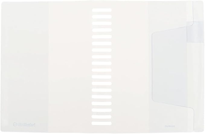 Rollbahn Pocket Memo Clear for Notebooks Cover, L, Ring-Type