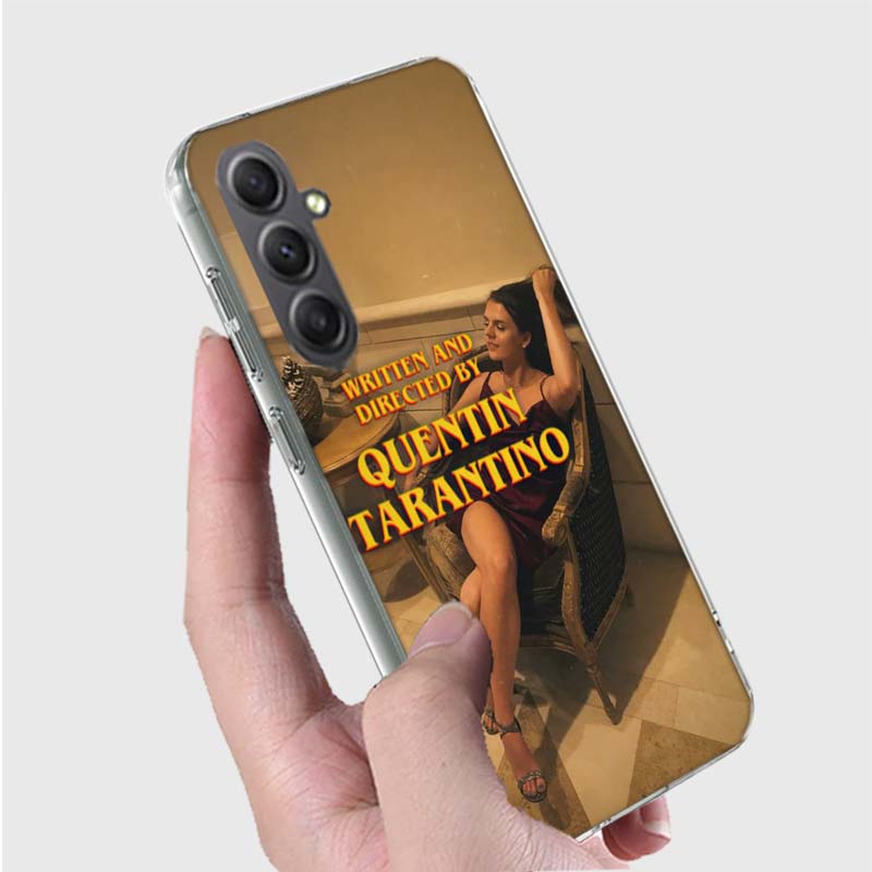 

Written And Directed By Quentin Tarantino Phone Case for Samsung A16 A26 A36 A56 A17 A37 A57 A07 A06 A02S A03 A04S A05S Galaxy N Samsung A56 5G