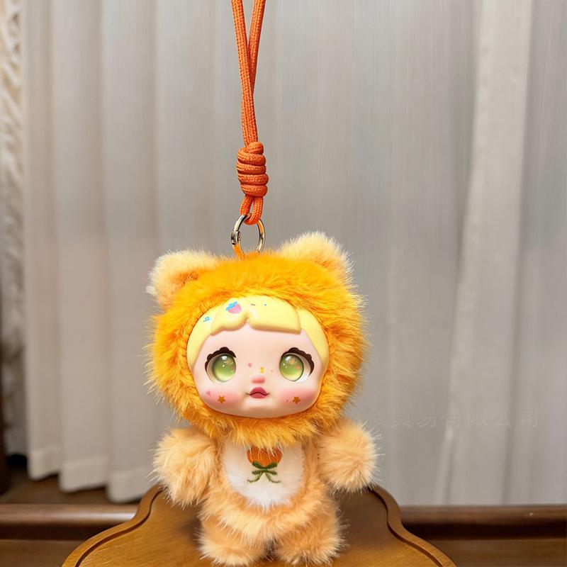 Cute Transformation Vinyl Fruit Doll Toy Pendant Ornaments Backpack Hangings Decorati
