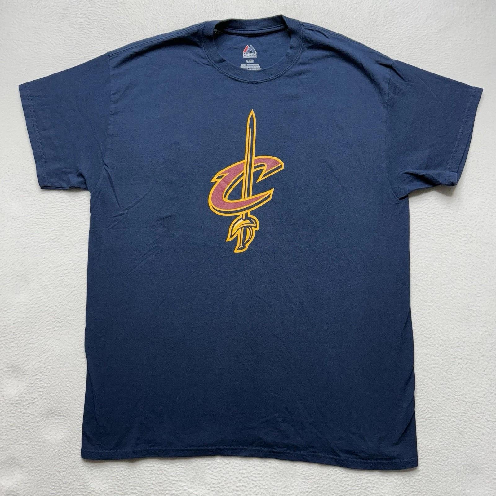 Величественная мужская футболка NBA Cleveland Cavaliers Леброн Джеймс Размер L S