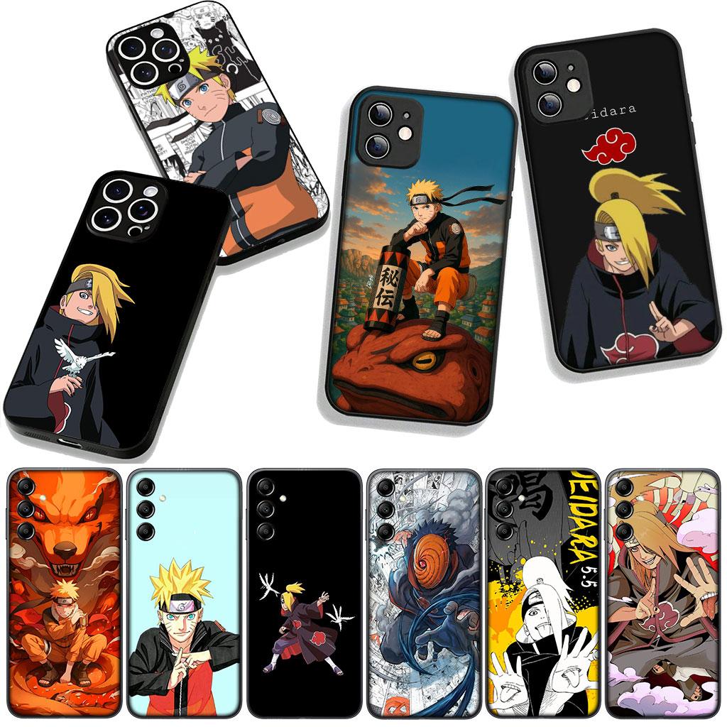 Cover for Samsung Galaxy A36 A17 A26 A07 A35 A54 A53 A13 A33 A34 S8 S9 S20 S21 FE S10 Plus Phone Case Deidara Narutos