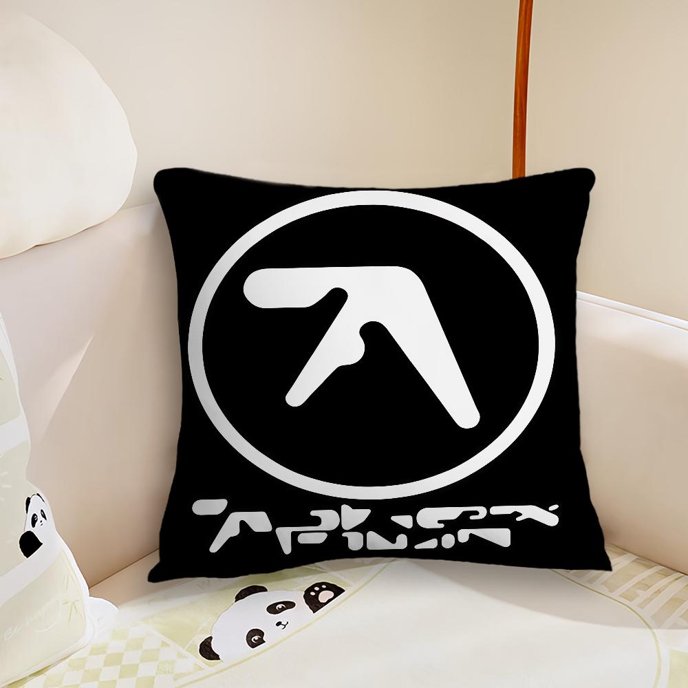 Singer AAphex Twin Cushion Cover Pillow Case Plush Fabric Soft Double Sided Print Sofa Cushion Cover Throw Pillow Covers