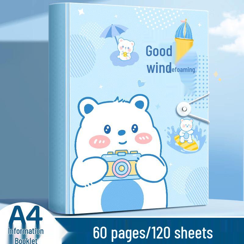 Shuxing A4 60-Pocket PP Document Display Book