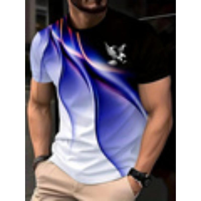 Horror Skulls Pattern Men's Gothic T-Shirts Summer Short Sleeve 3D Printed Terror Street T Shirt 6XL Plus Size Casual Tops