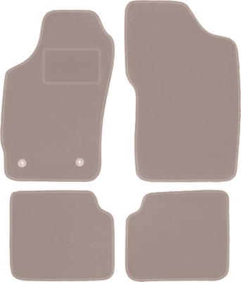 Beige Velours-Fußmatten für: Peugeot 306 Kombi, Kombi, Schrägheck (1993–2001)