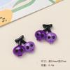 10 Pcs New Cartoon Halloween Book Bat Animal Series Resin Scrapbook Diy Jewelry Party Children Gift Hairpin Accessories A8