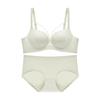 Traceless gathering, secondary breasts underwear, sexy pure desire to support, showing big breathable leopard print, small chest, no steel ring bra