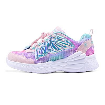 Girls Fashion Versatile Non-Slip Durable Low-Top Casual Shoes Kids Sneaker Cherry-Pink 319308L-LPMT