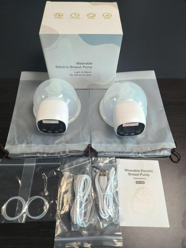 Hands-Free Wearable Electric Breast Pump - Portable, Fully Automatic Milk Collector