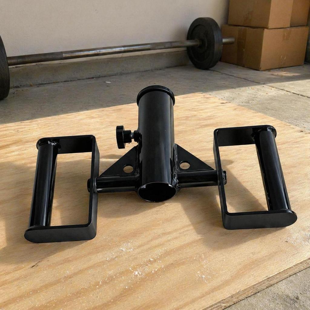 Barbell Rowing Handle Triangular Mount Attachment for Gym