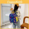 Adorable Korean Style Children's Backpack With Cute Cartoon Dinosaur Pattern For Boys And Girls