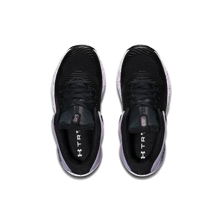 (WMNS) Under Armour Hovr Apex 2 Sports Shoes Black/Purple Women's 3023008-002