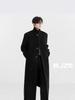 Men's Trendy British Mid-Length Woolen Coat