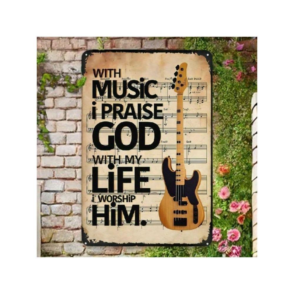 Vintage Tin Sign Wall Decor Retro Metal Plaque Home Art