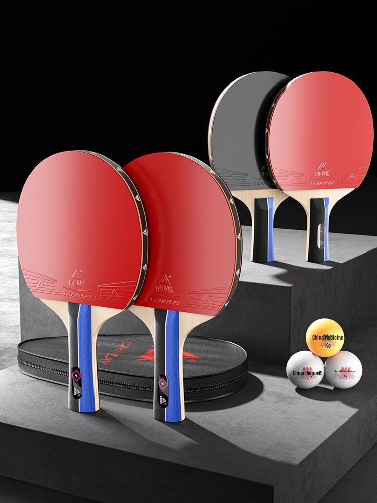 PEAK Table Tennis Racket - Beginner To Professional, Children & Adults, for Training & Competition