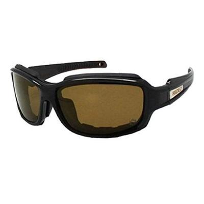 RIDEZ Protection Eyewear Protection Brown Frame with Gold Reevo Polarized Brown Lenses (Rise Eyewear) RS904-3
