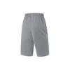 Li-Ning Fitness Series Solid Color Quick-Dry Woven Sports Shorts Men shorts Shadow-Gray AKQU401-2