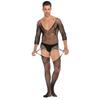 Pánské sexy punčochy Cosplay Sexy jednodílný oblek Sissy Lingerie