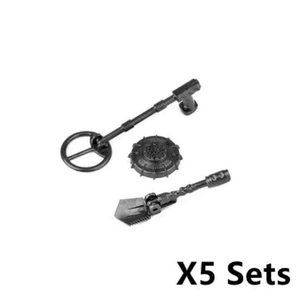 Vojenský MOC Stavebnice zbraní Těžký kulomet Gatling M19 NSV Figurky Dělostřelectvo Odminovací Pistole Kulka Hračka Dárek K013