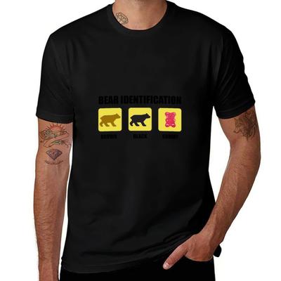 Bear Identification Funny Tshirt Outdoor Working Tshirt
