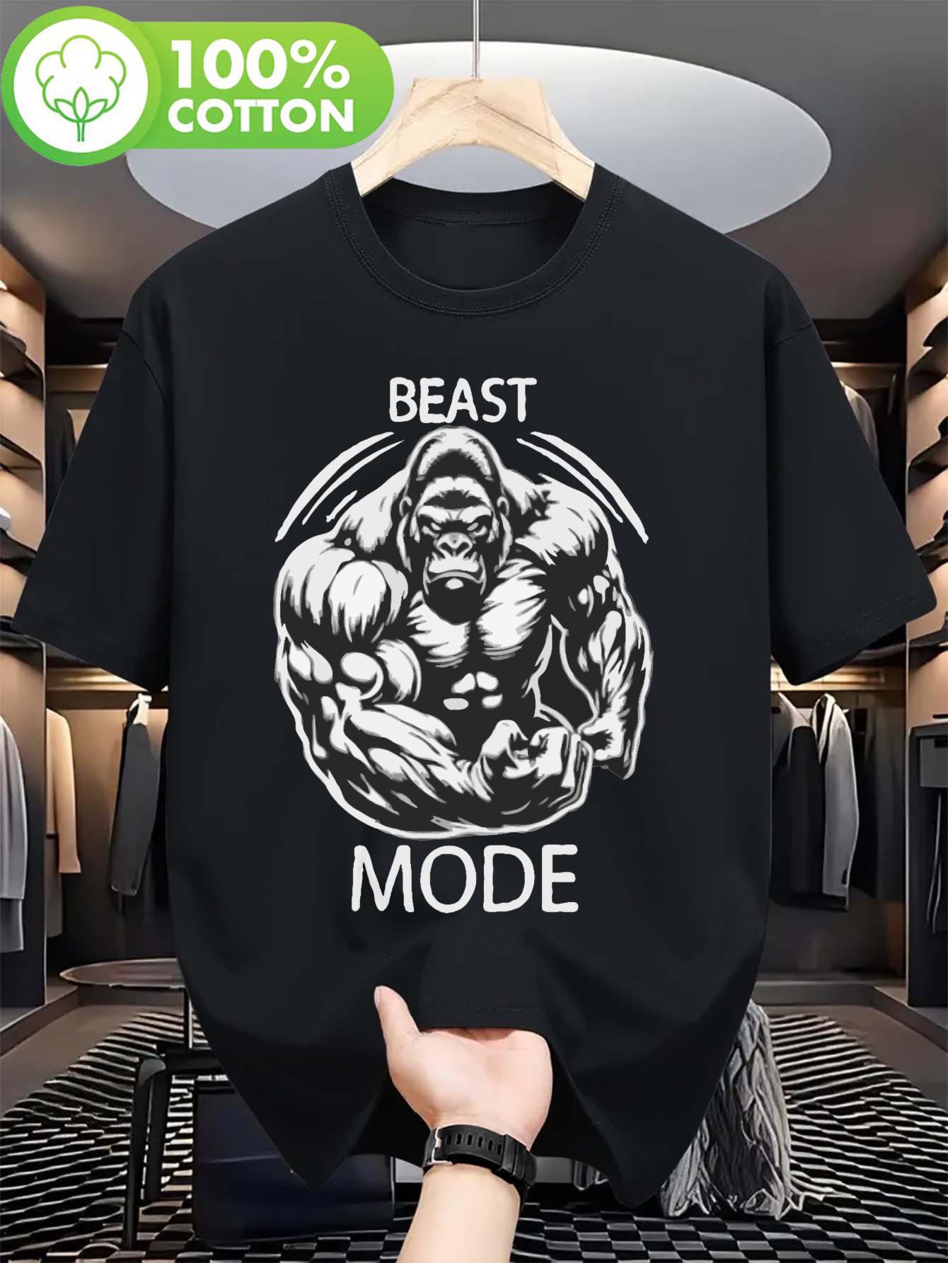 Beast Mode Graphic T-shirt M