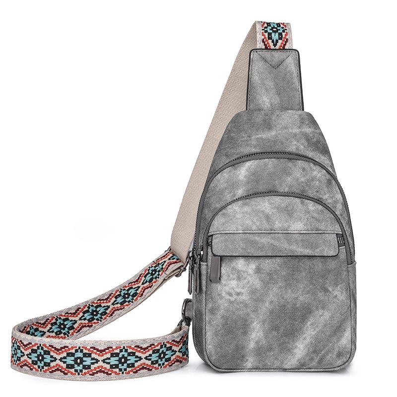 Vintage Fashion Breast Bag Women'S Small Bag Women'S Tide Oblique Backpack Versatile Women'S Shoulder Messenger Bag