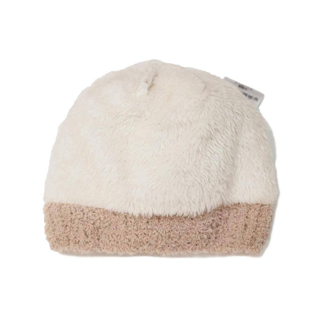 Happy Baby Knit Rabbit and Bear Size Ages Months 6 Bear Beans! Hat, Design, 46-48cm, 3-12 (JP, Age, Months, Beige)