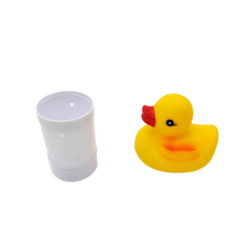 Cartoon Duck Floating Pool Dispenser Thermometer Kit Portable Pools Cleaning for Indoor Outdoor Garden Pools Cleaning