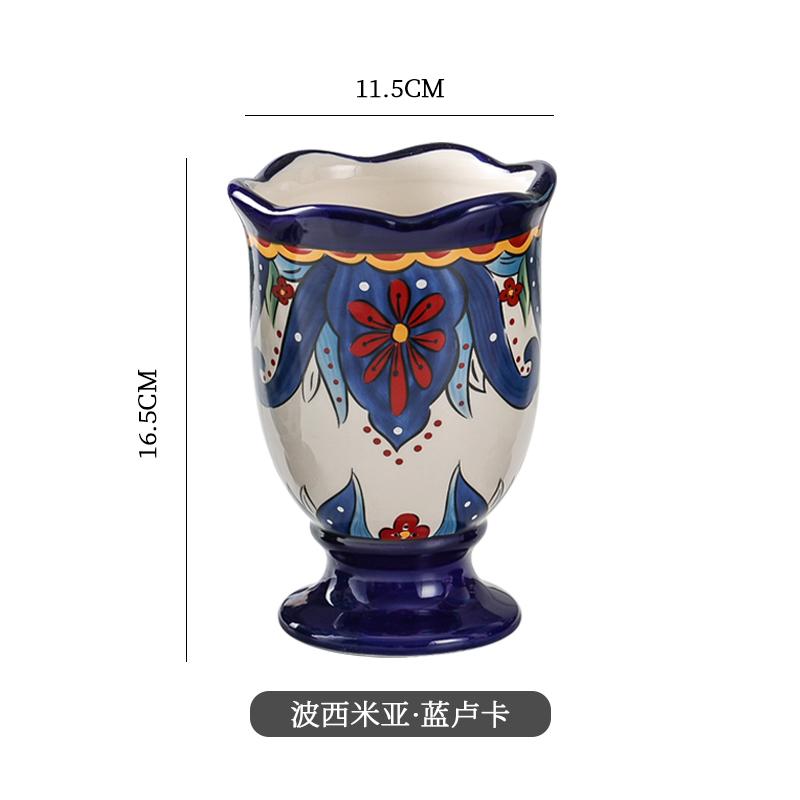 Ceramic Chopsticks Holder Chopstick Cage Home Kitchen Shelf Cutlery Storage Box Storage Rack Chopsticks Organizer Storage Bottle