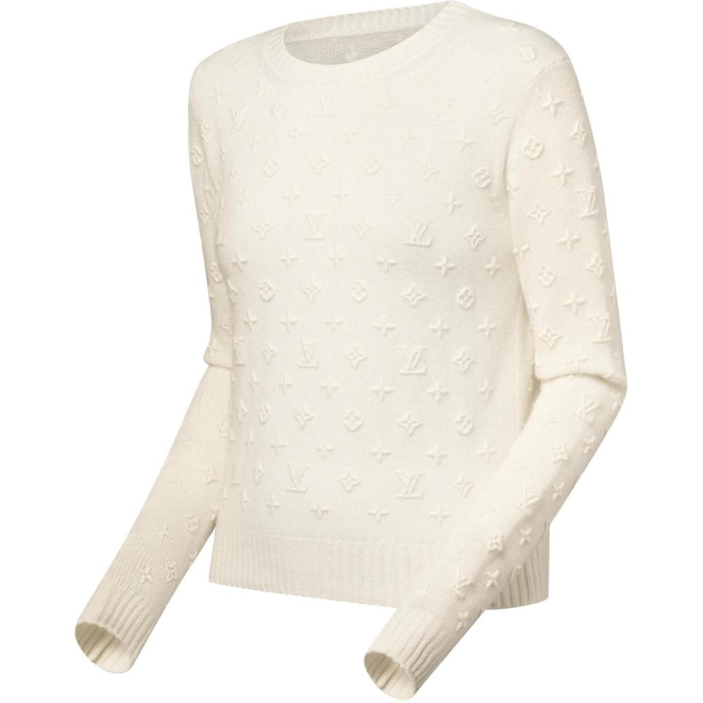 Louis Vuitton 3D Monogram Knit Pullover 1AHZ44